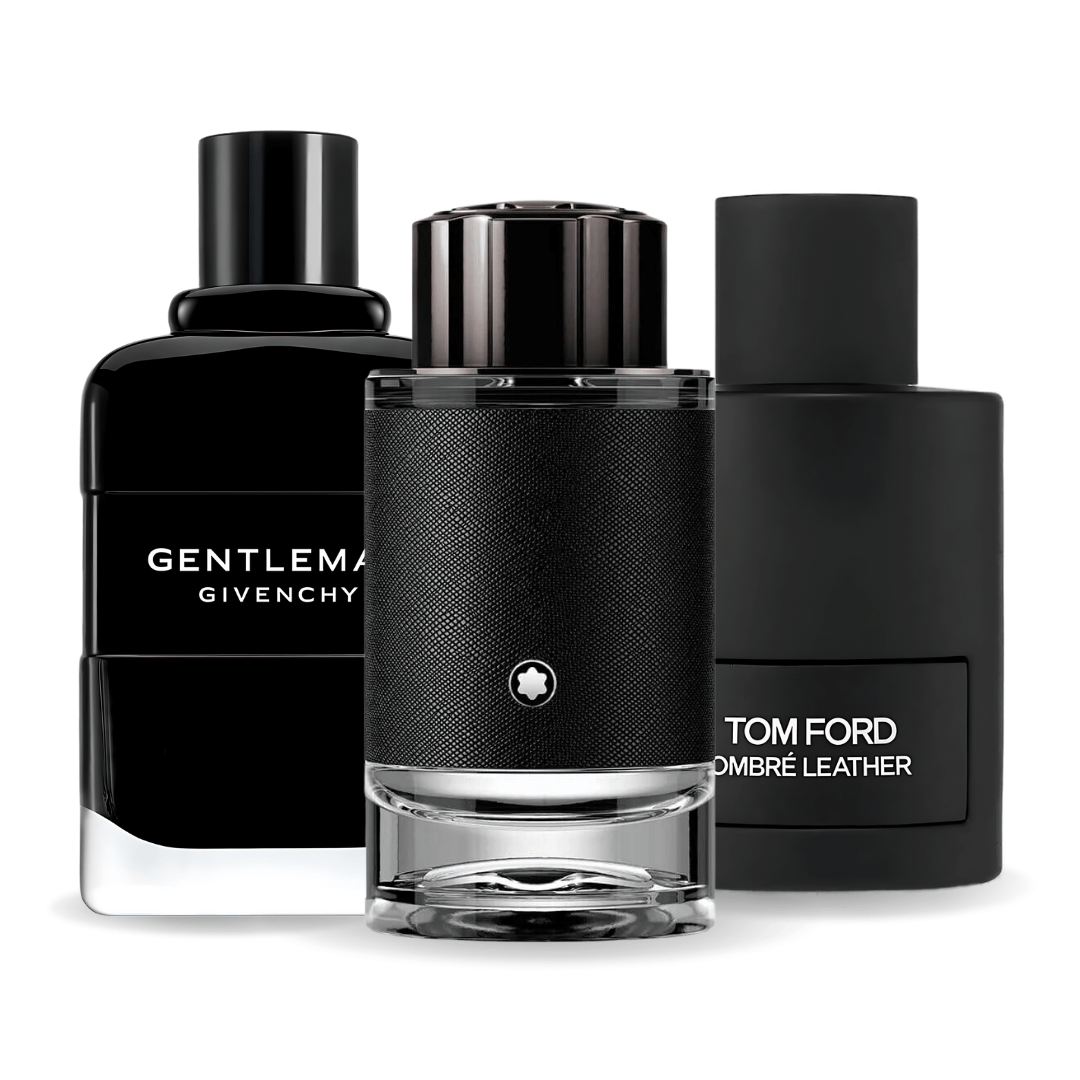 Pack promotionnel de 3 parfums – Tom Ford Ombre Leather, Givenchy Gentleman, Montblanc Explorer 100ML