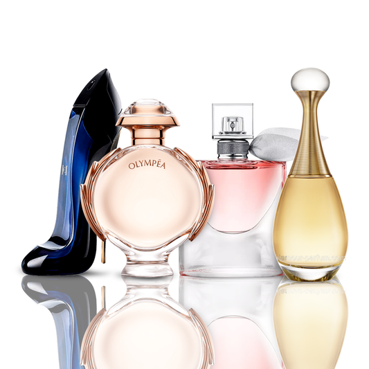 Pack de 4 Parfums – Good Girl, Olympea, La Vie Est Belle, J’Adore 100ML